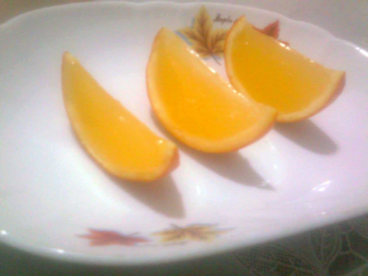 鲜橙果冻的做法