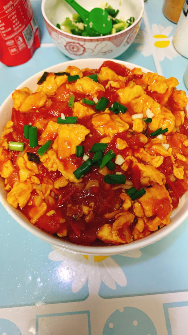 超简单❗️快来碗西红柿炒鸡蛋盖浇面🍝
