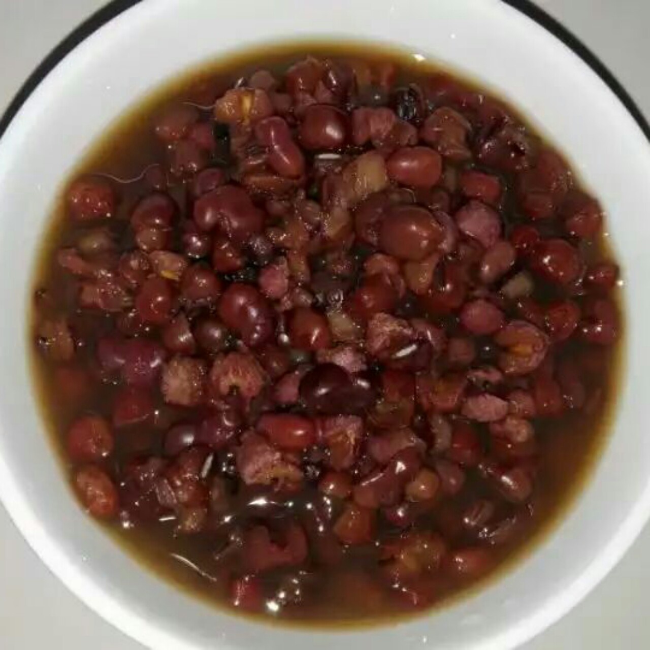 红豆黑米粥