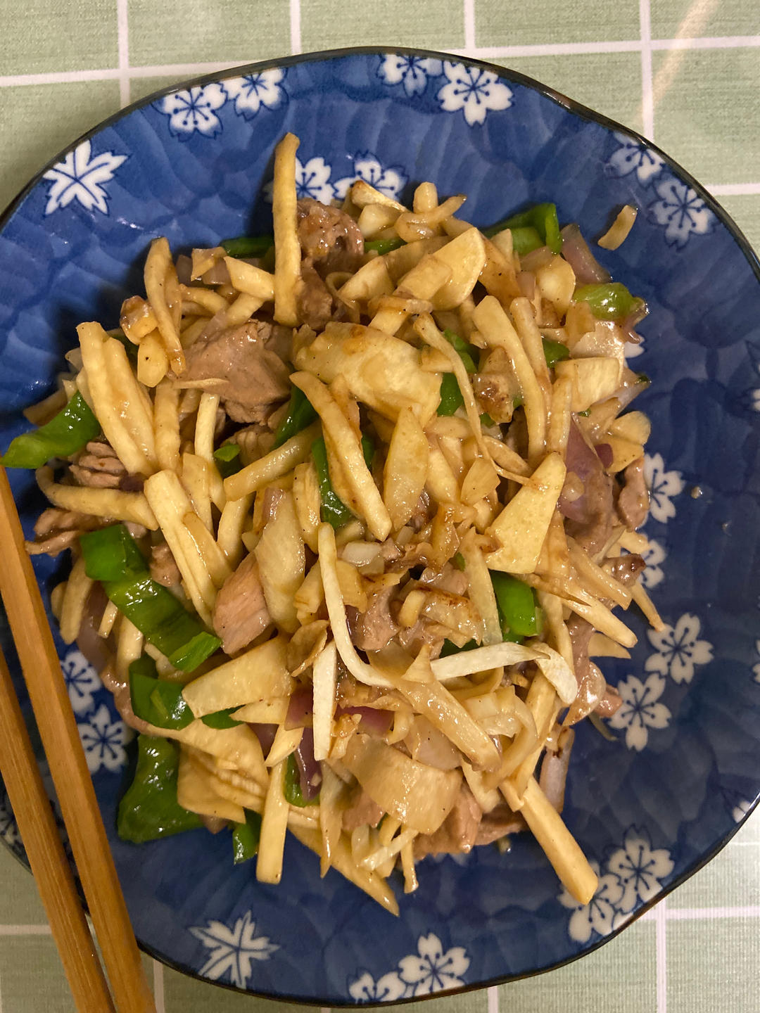 茭白肉丝