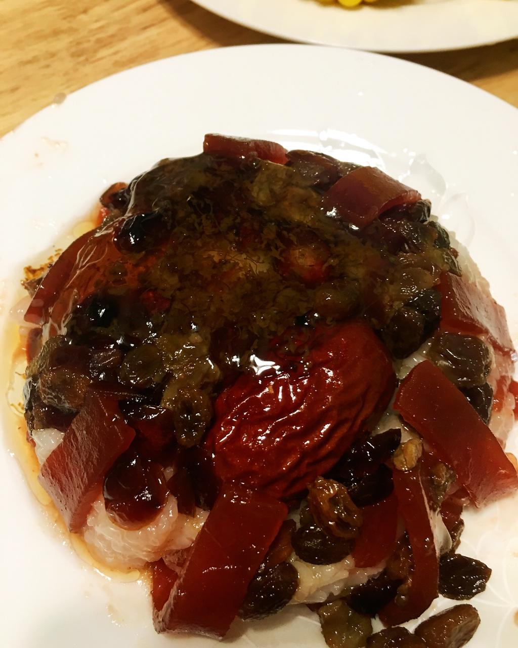 【猪油夹沙八宝饭】古法蒸糯米