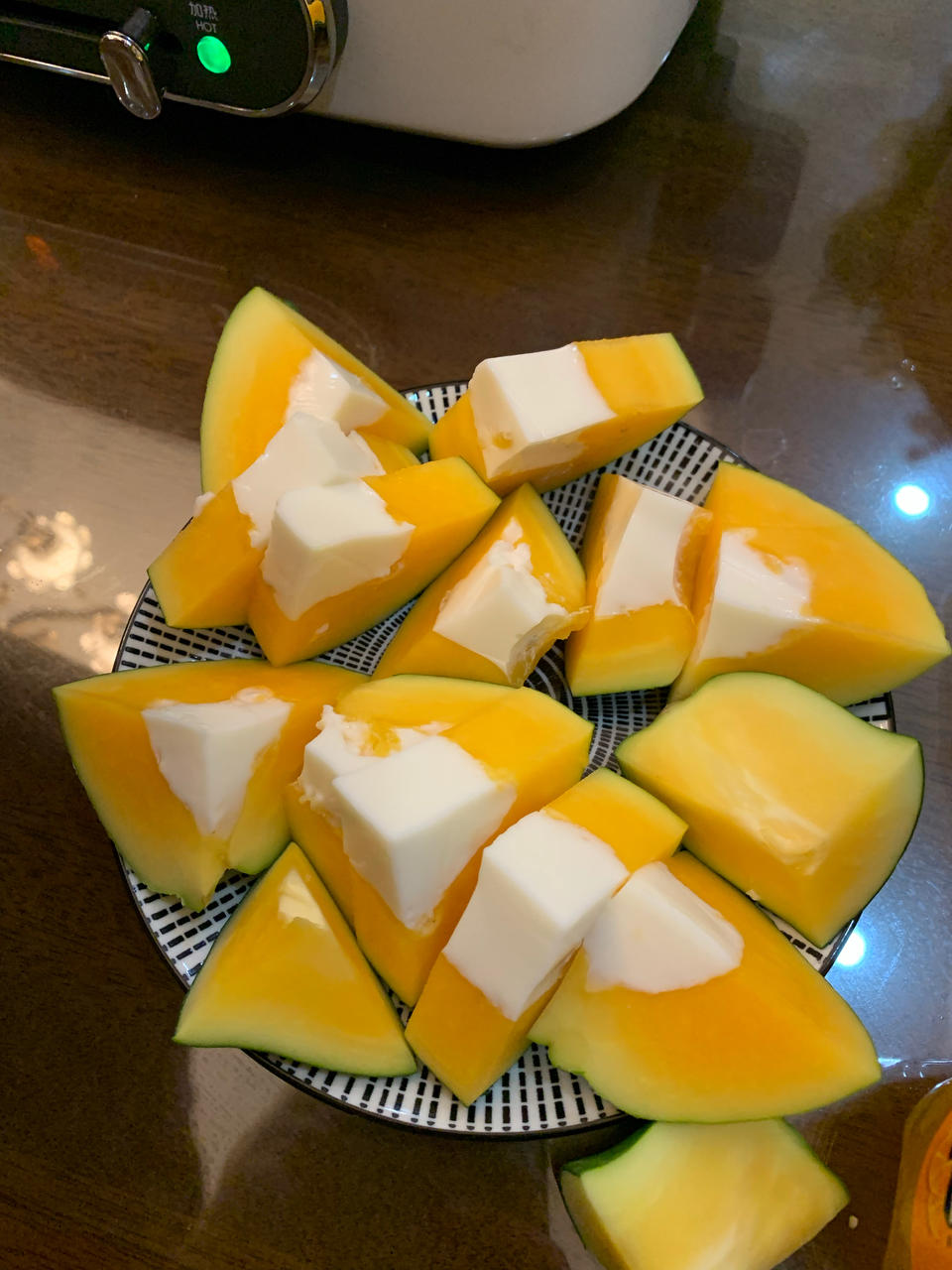 phenan做的木瓜椰奶冻