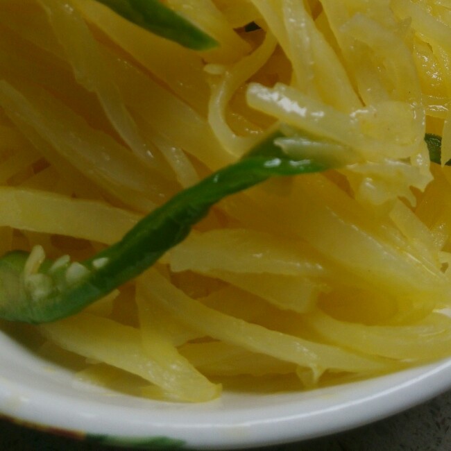 青椒土豆丝