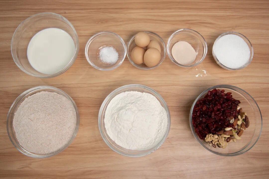 纯奶手撕吐司的做法 步骤1