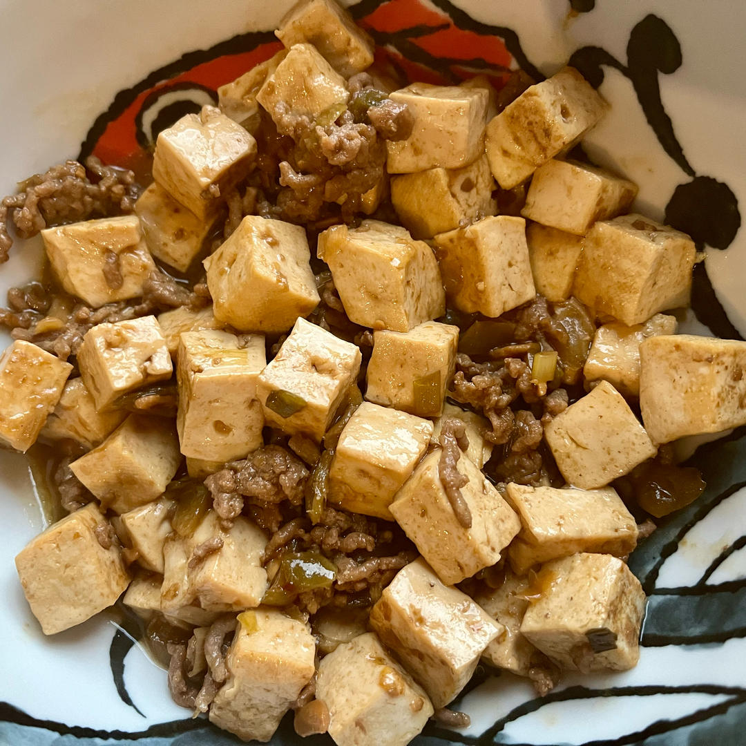 黄豆酱烧豆腐