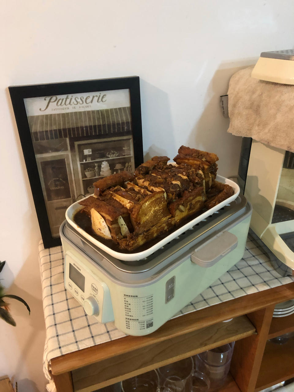 益母草乌鸡汤&蒸剁椒蒜蓉茄子【2月北鼎蒸炖锅食谱】