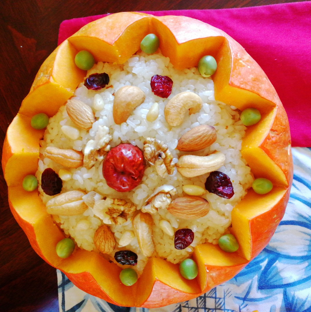 南瓜🎃八宝饭-甜甜蜜蜜幸福美满的做法