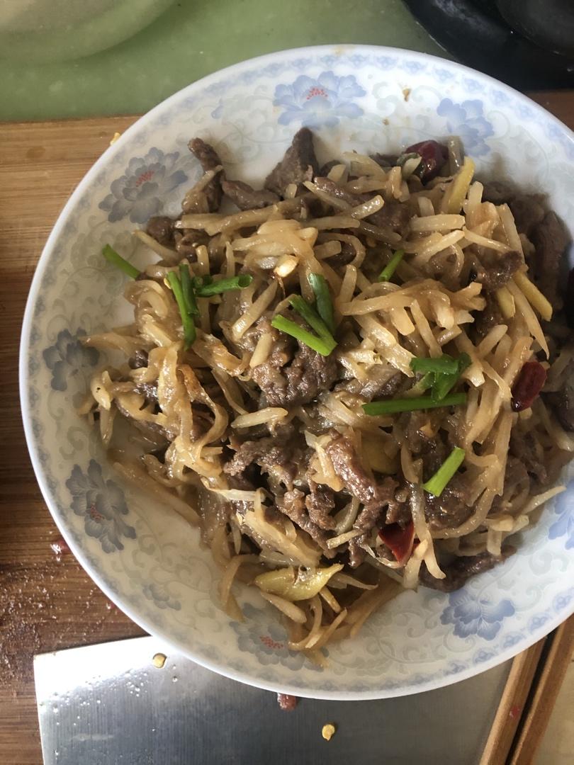 减脂萝卜牛肉丝
