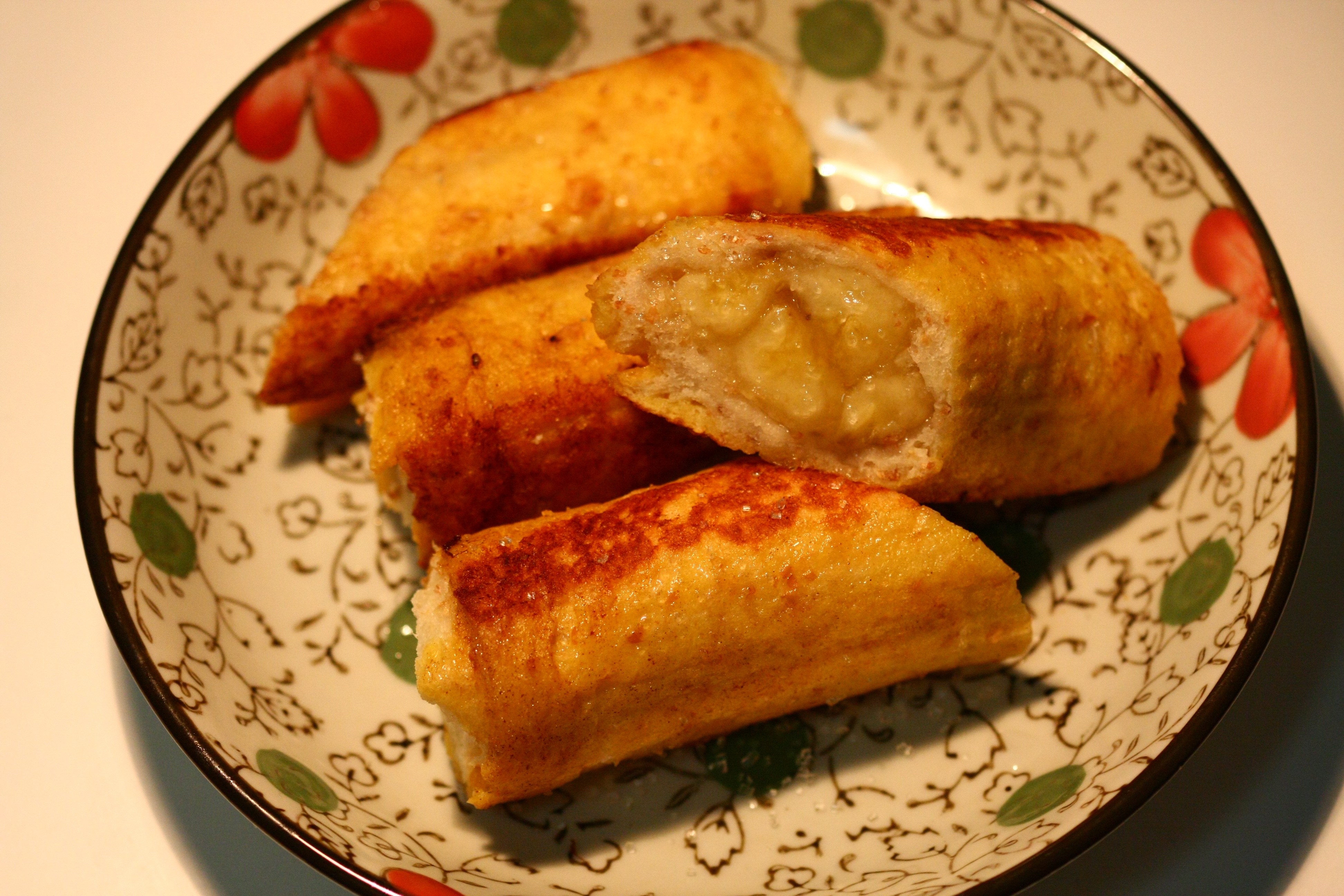 香蕉吐司卷