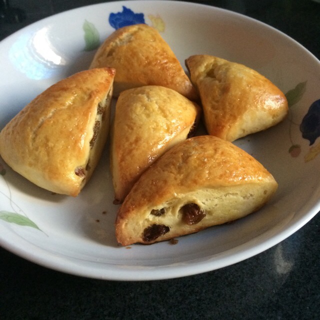 葡萄干司康（酵母版）