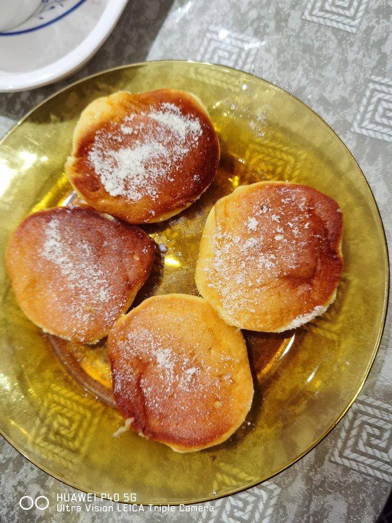 不用烤箱 15分钟无油低糖的舒芙蕾蛋糕松饼 🥞 蓬松绵软