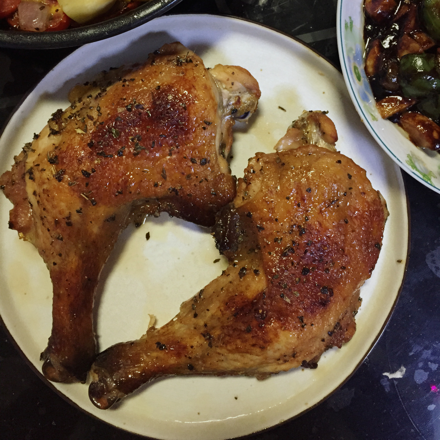 【法式烤鸡腿】