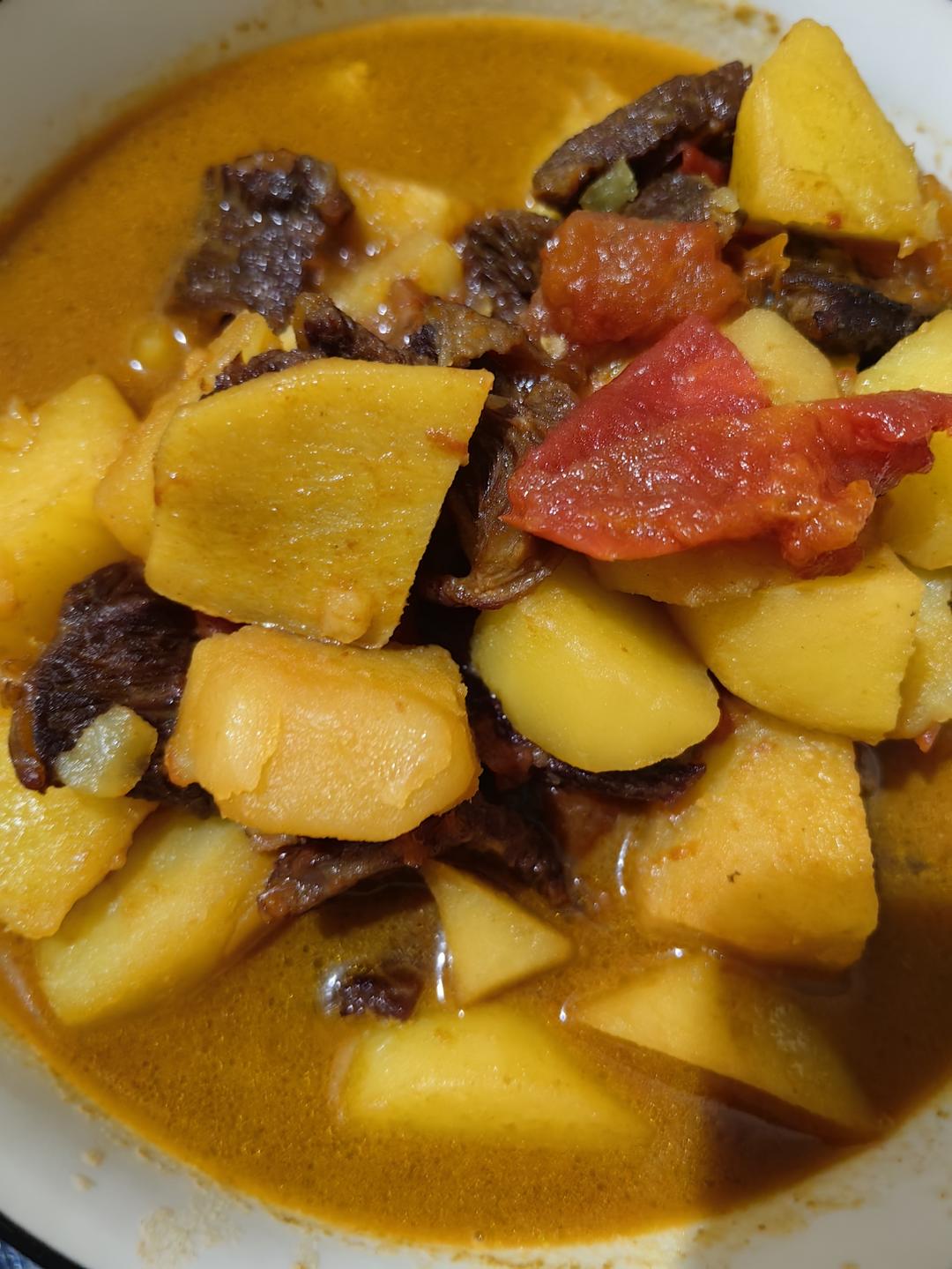 金牌🥇西红柿土豆炖牛腩