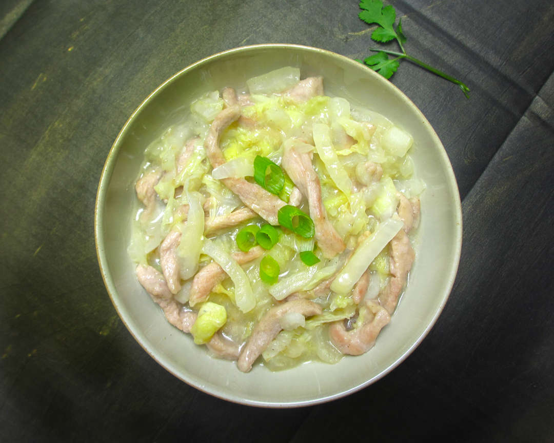 肉丝白菜