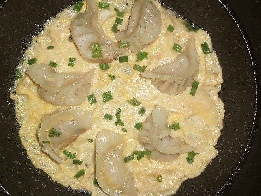 懒人快手抱蛋煎饺