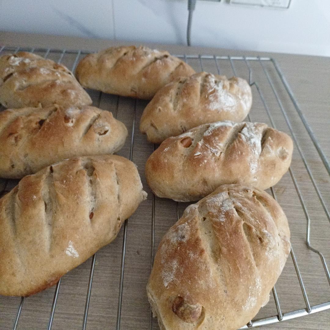 山姆同款无糖全麦坚果果干欧包，天天吃都不腻！