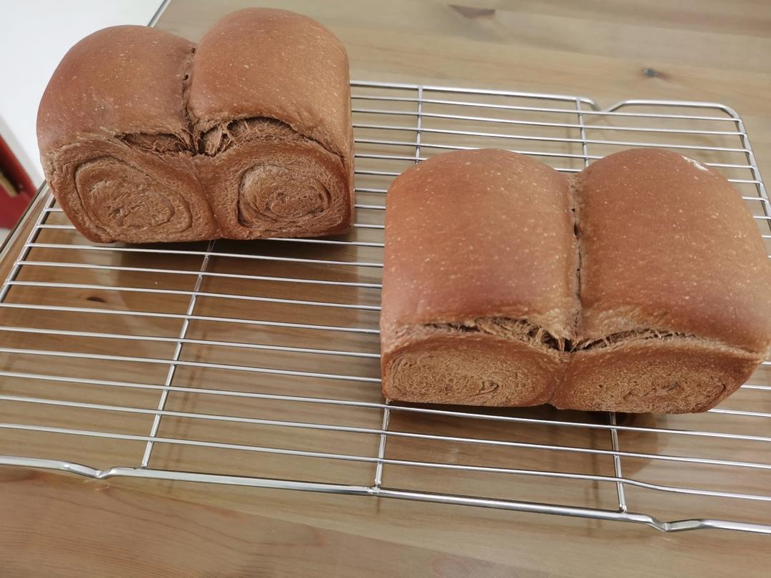 香浓柔软的巧克力吐司