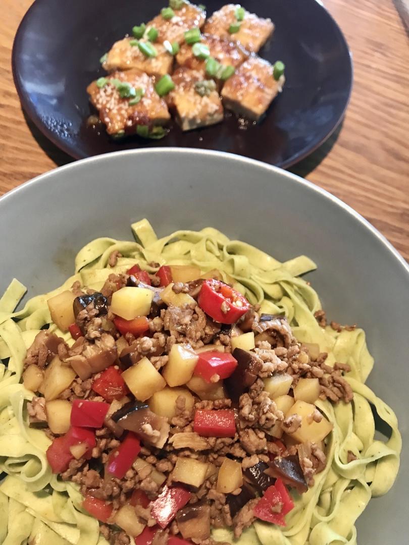 ㊙️香菇土豆肉沫拌饭❗️比外卖还好吃