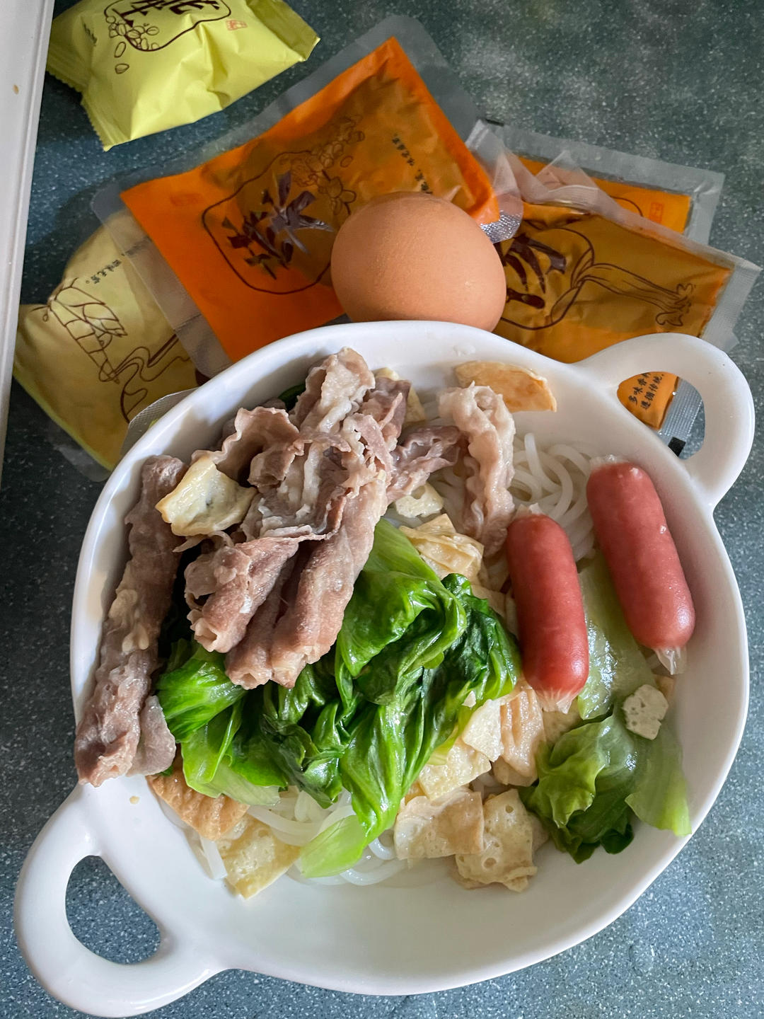 美味简单快手炒螺蛳粉