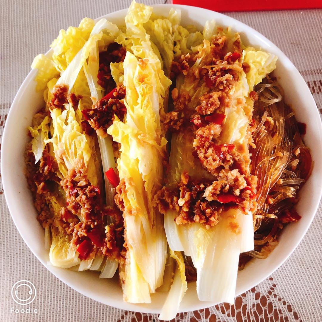 蒜蓉粉丝娃娃菜