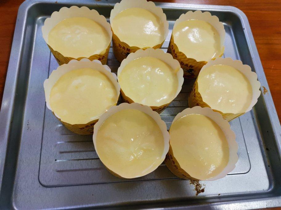 纸杯蛋糕 8寸戚风蛋糕的量