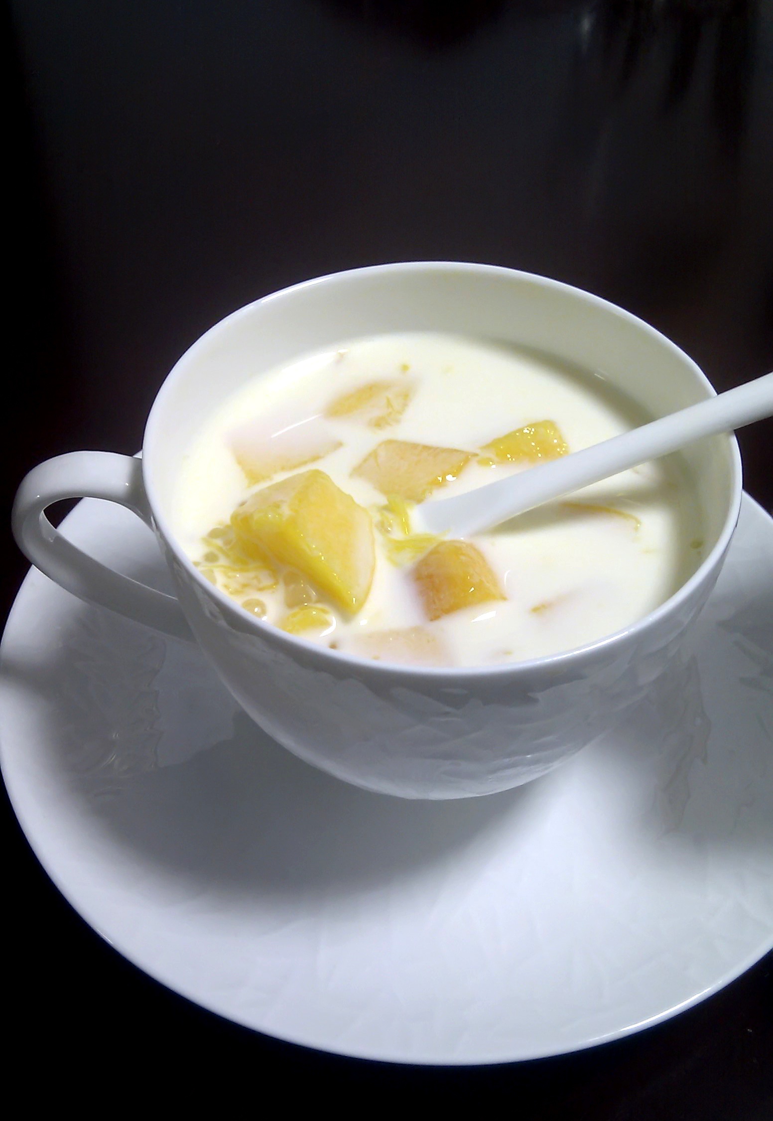 布布布丁v5做的芒果西米露