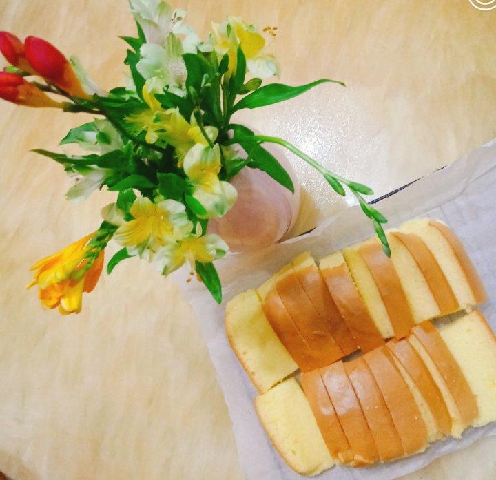 古早味蛋糕......烫面水浴法（28*28）