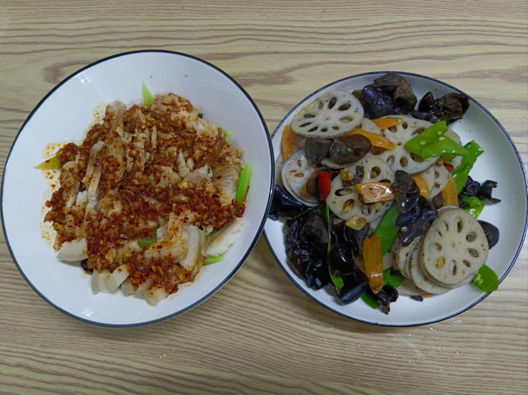 有时候，真的忍不住，搞一盘蒜泥白肉