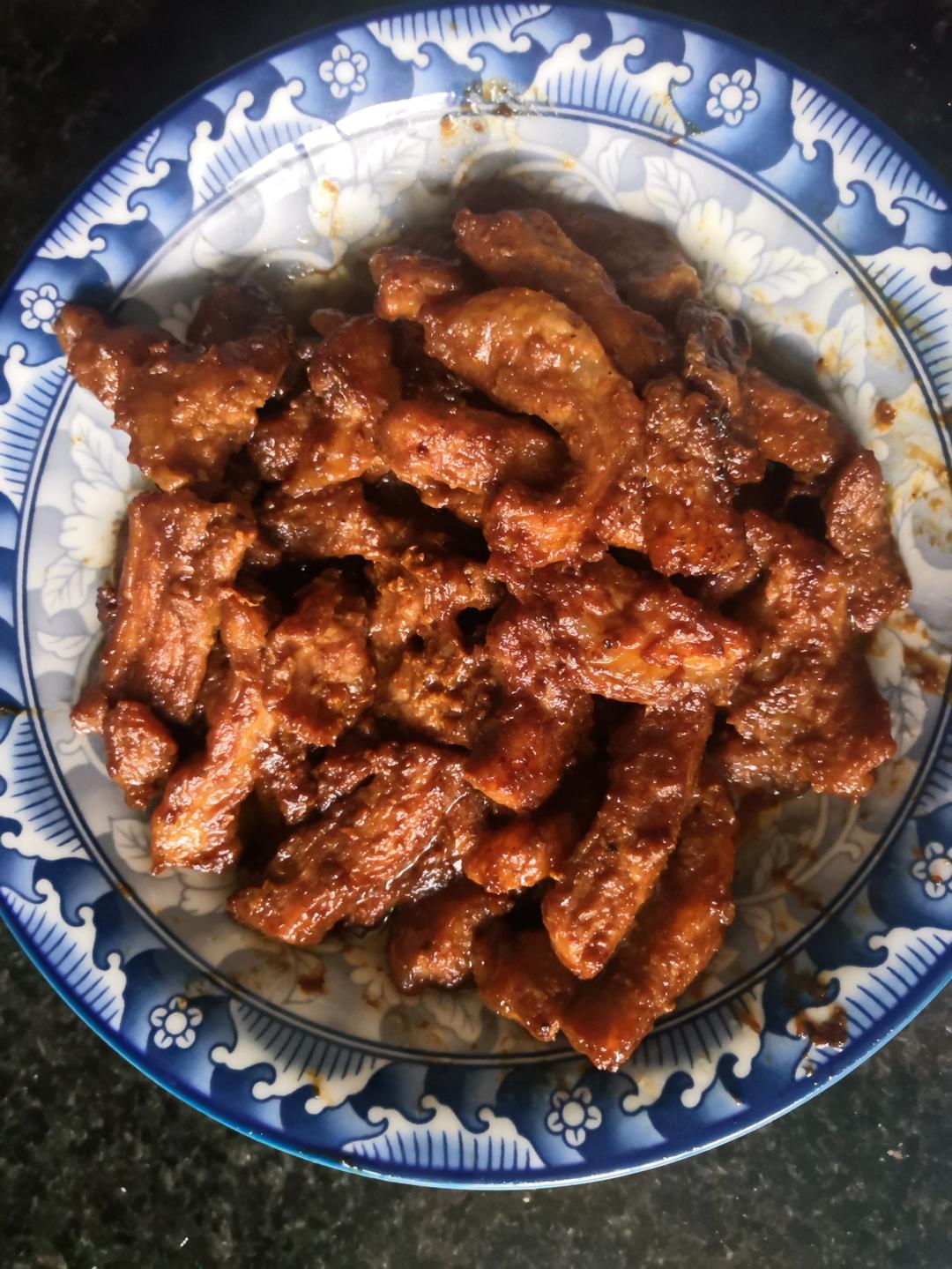 京酱肉丝