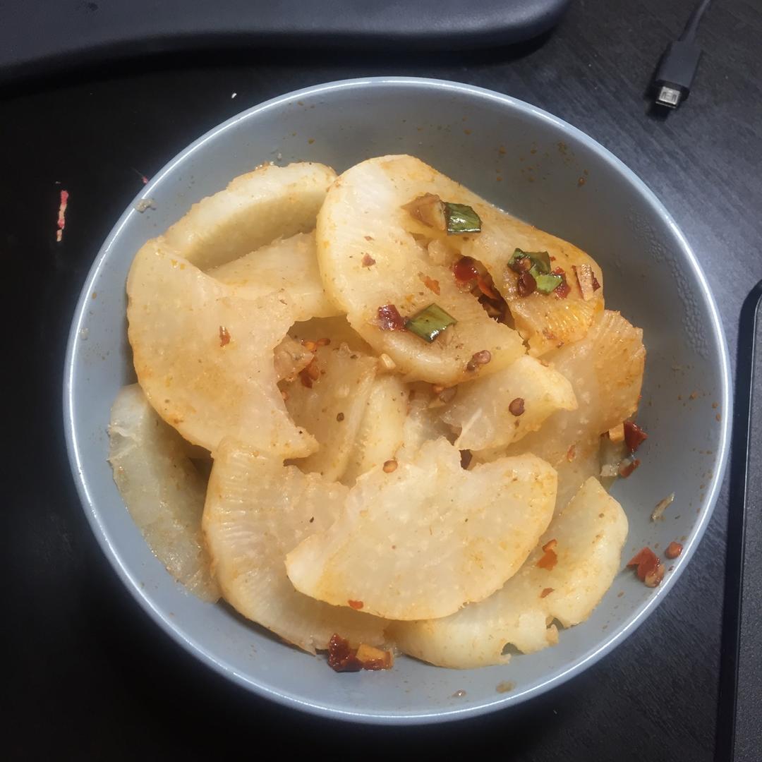 清凉拌萝卜片
