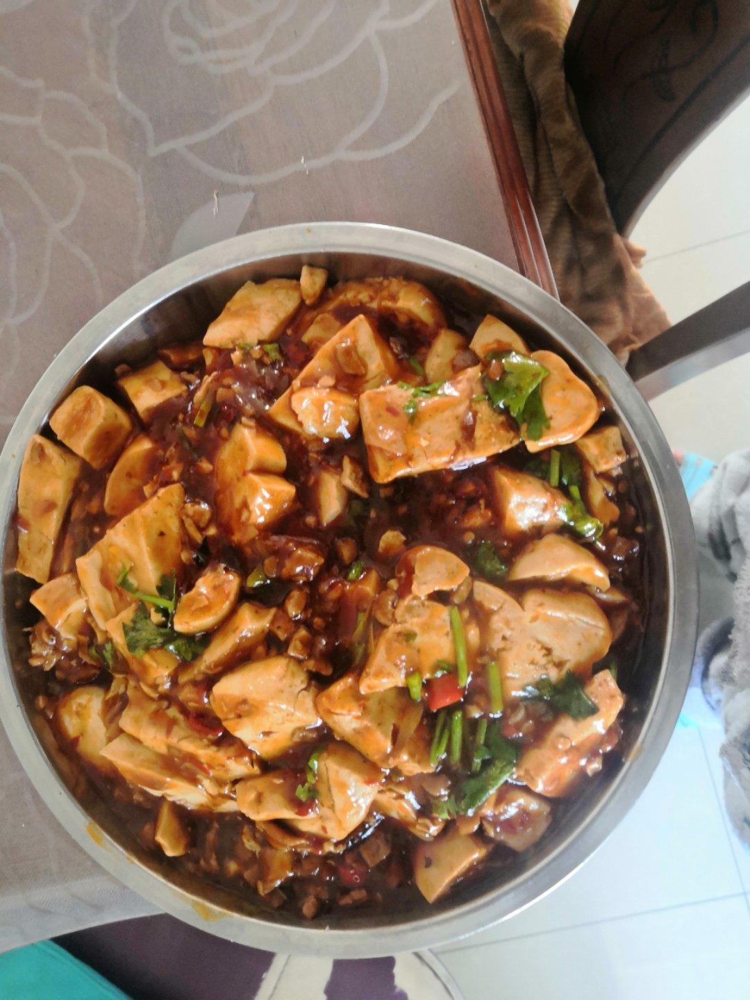 不麻婆的肉末豆腐