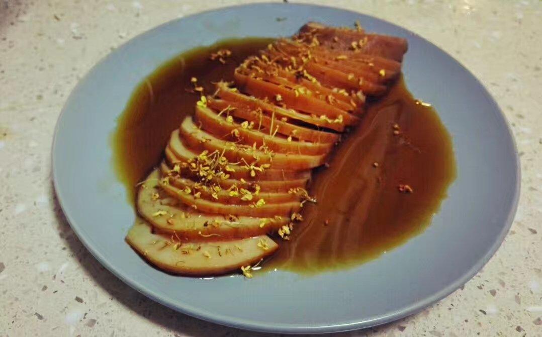 蜜汁糯米藕