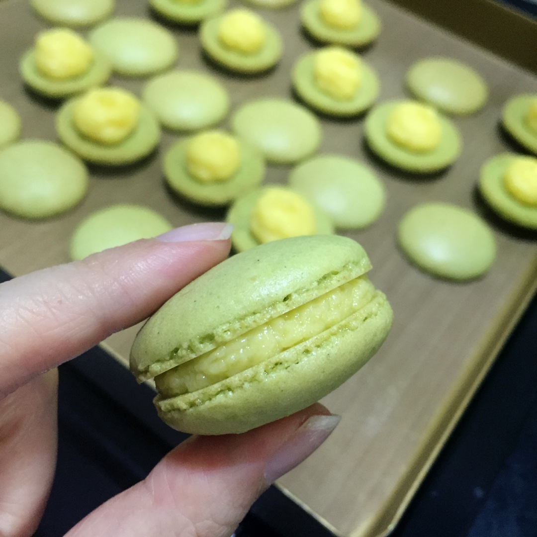马卡龙柠檬夹馅（附柠檬酱配方）