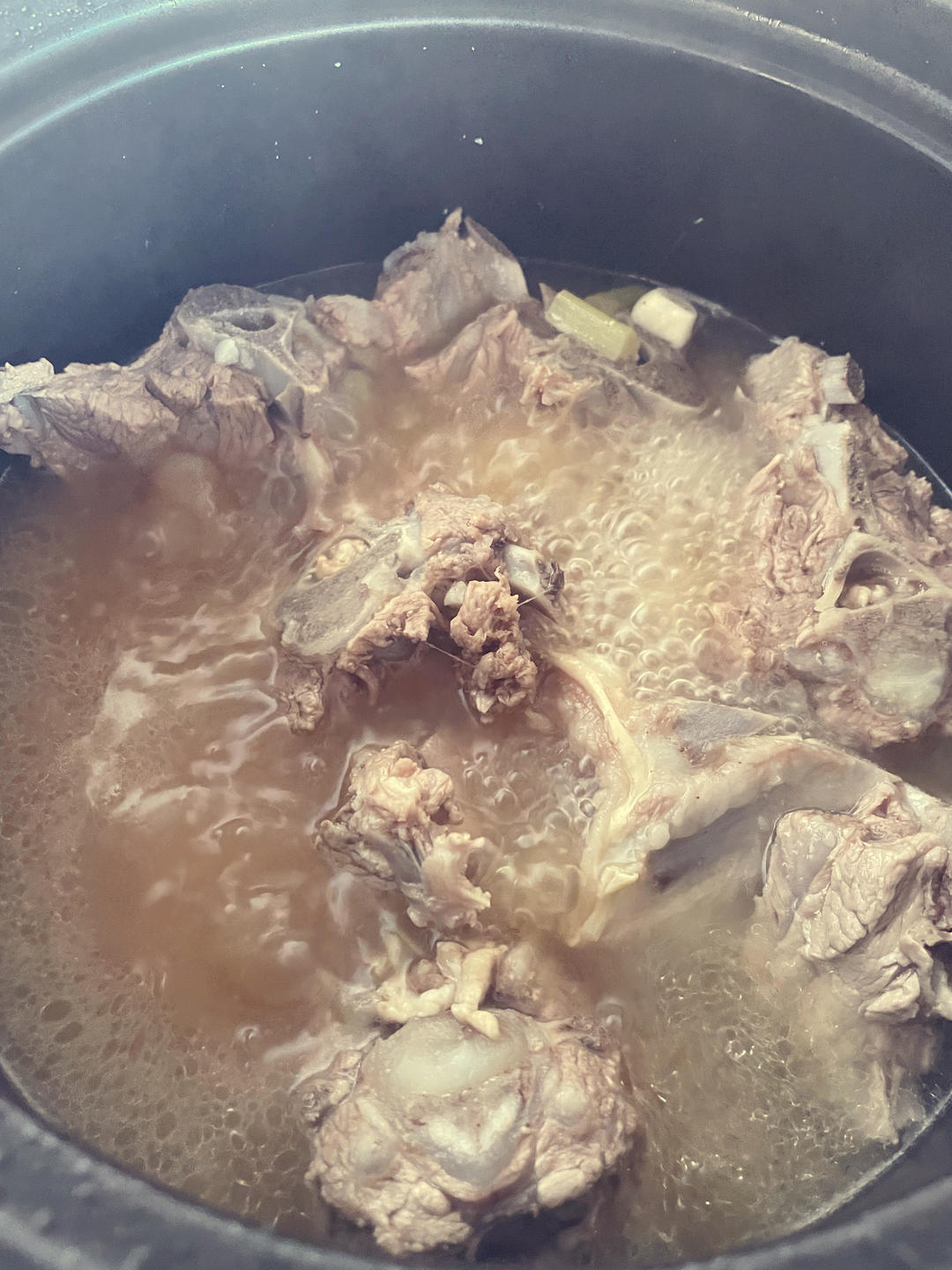 清炖羊蝎子(滋补白汤)