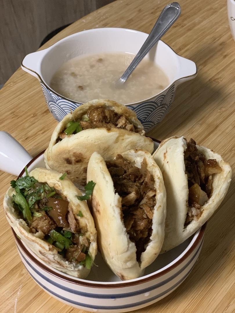 肉夹馍(白吉馍的制作)