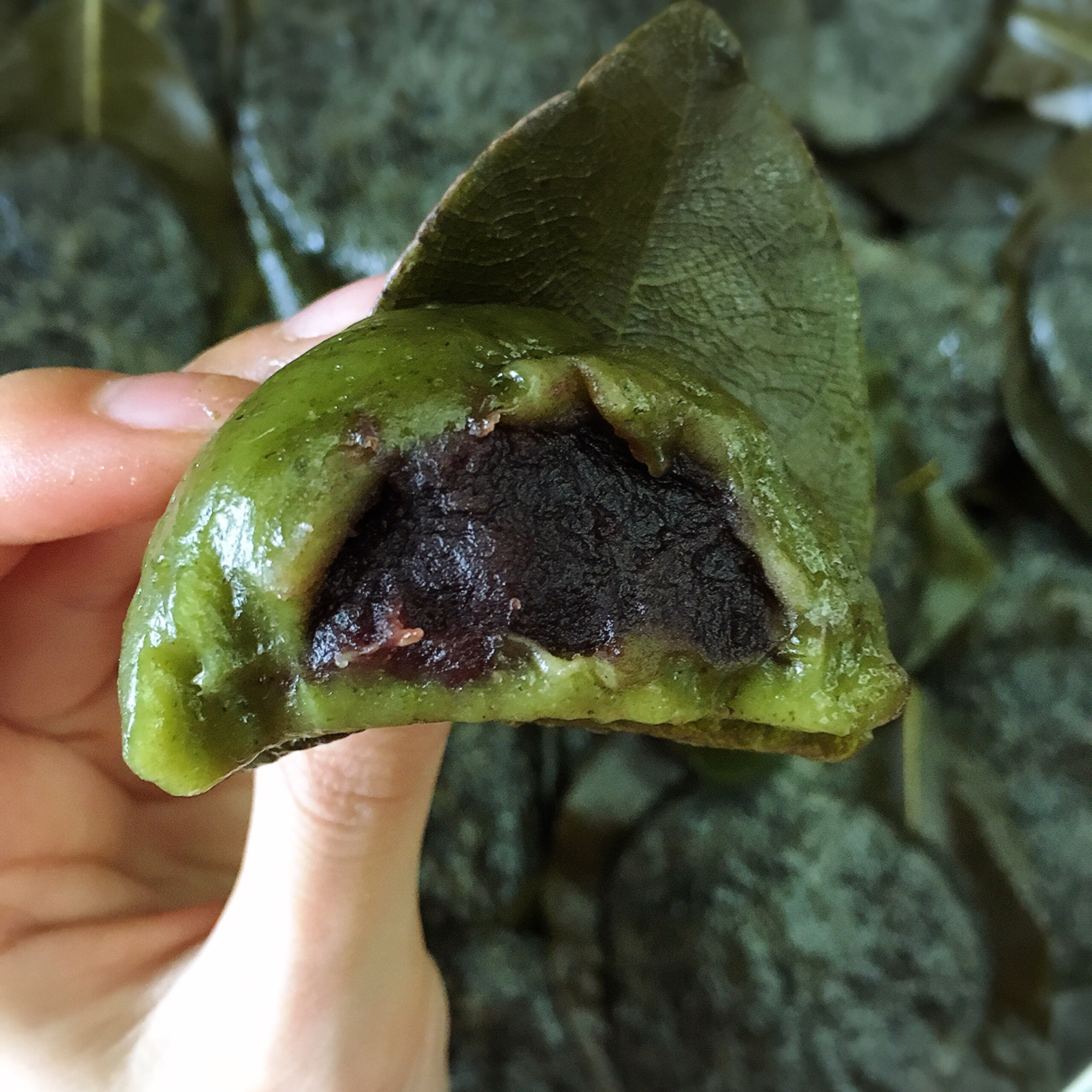 艾糍（艾草青团）