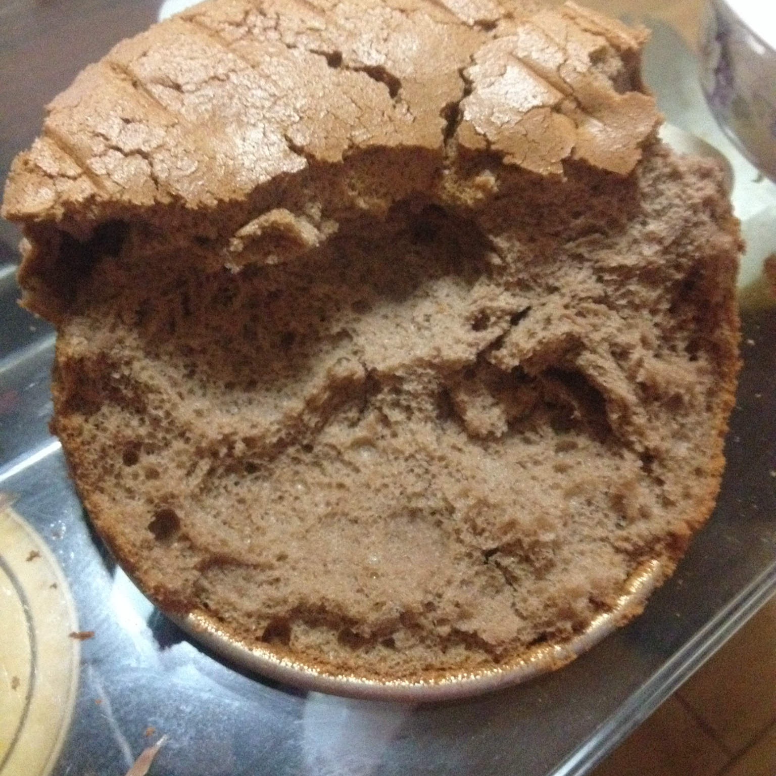 6寸原味戚风蛋糕