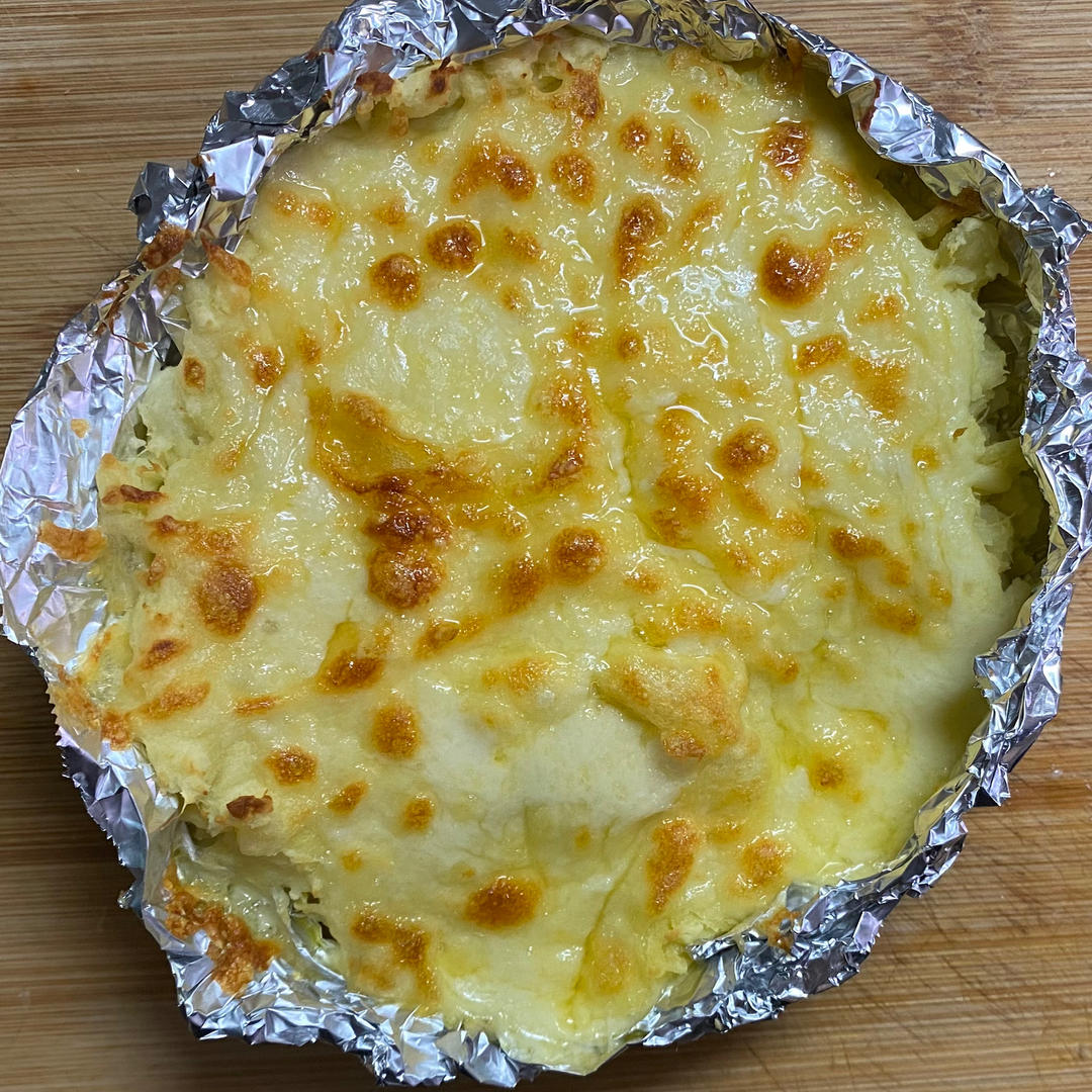 空气炸锅-芝士焗红薯