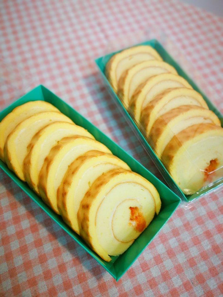 虎皮奶油盒子蛋糕