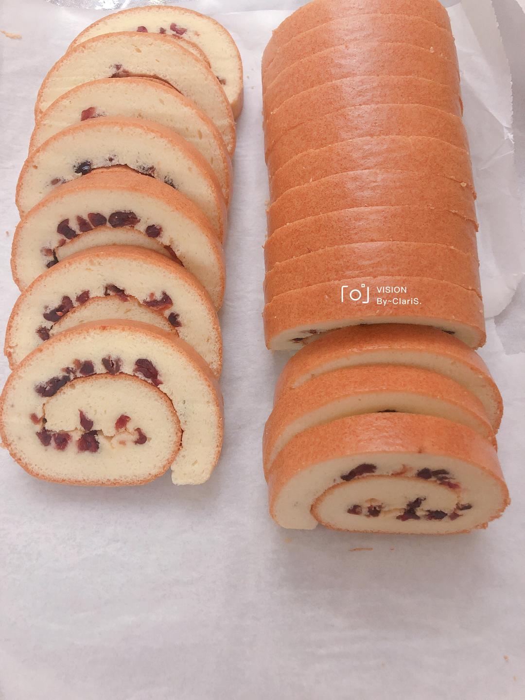 蔓越莓蛋糕卷