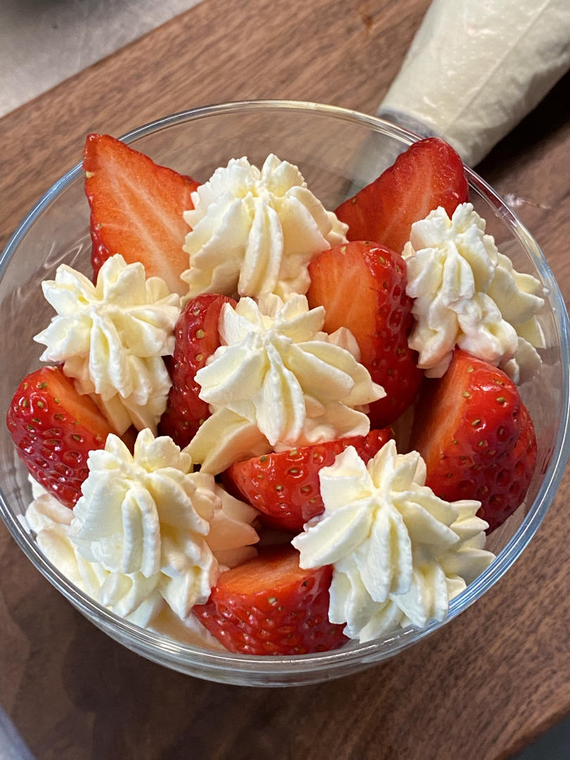 低碳生酮-5分钟甜品，海盐芝士奶油水果杯，奥利奥咸奶油杯，可做奶盖，无蛋