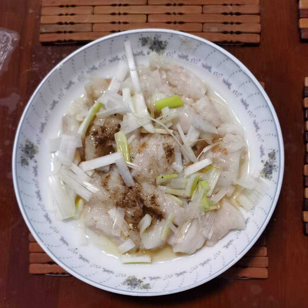 清蒸巴沙鱼柳(龙利鱼)