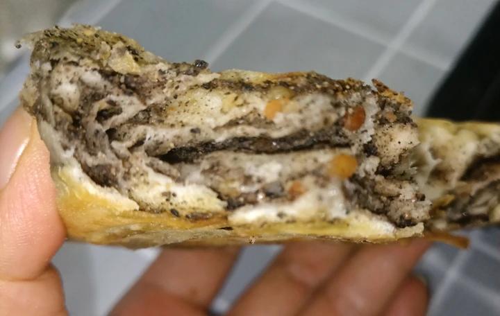 表皮酥脆内心柔软～麻酱椒盐烧饼