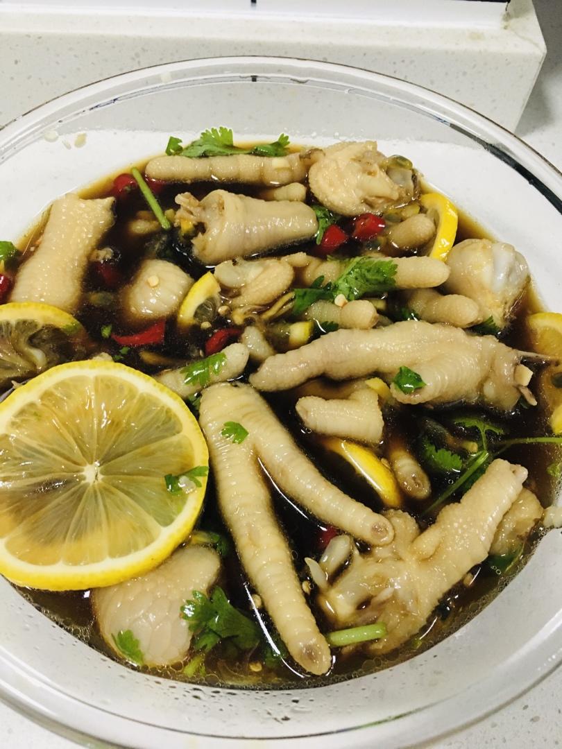 柠檬鸡爪