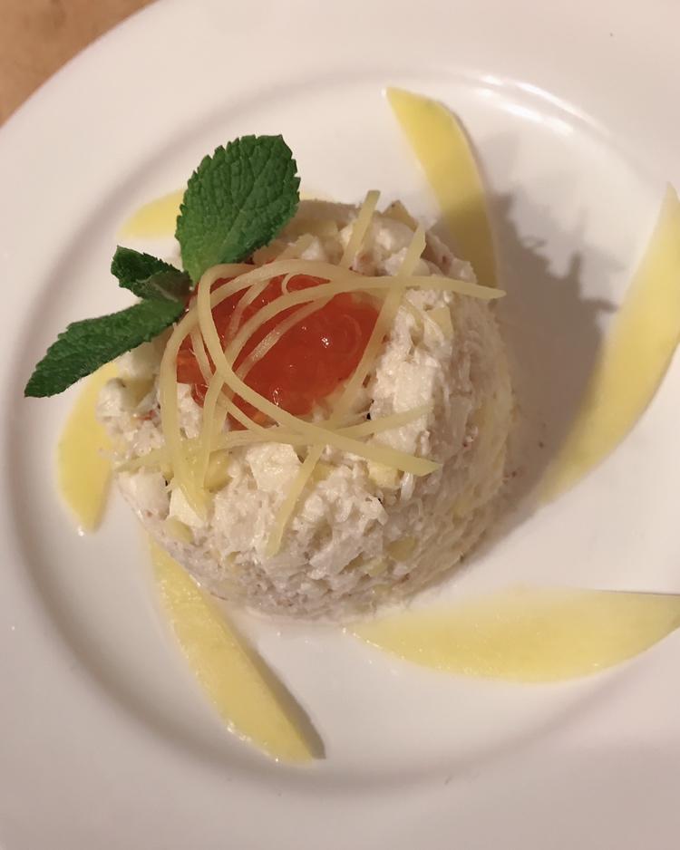 作品 scorpion-55做的头盘 蟹肉沙拉 #头盘# 赞