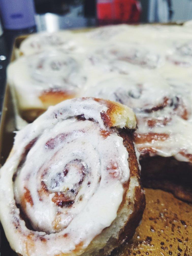 一次成功的正宗美国肉桂卷 The Best Cinnamon Rolls