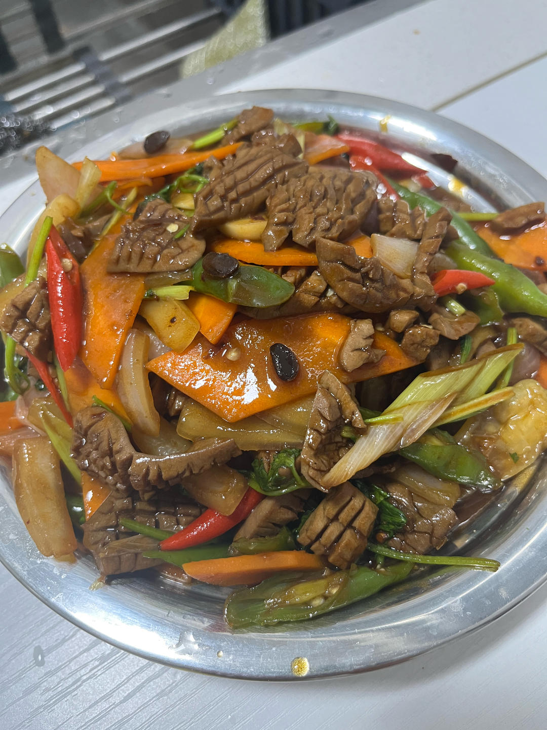 香辣爆炒猪腰