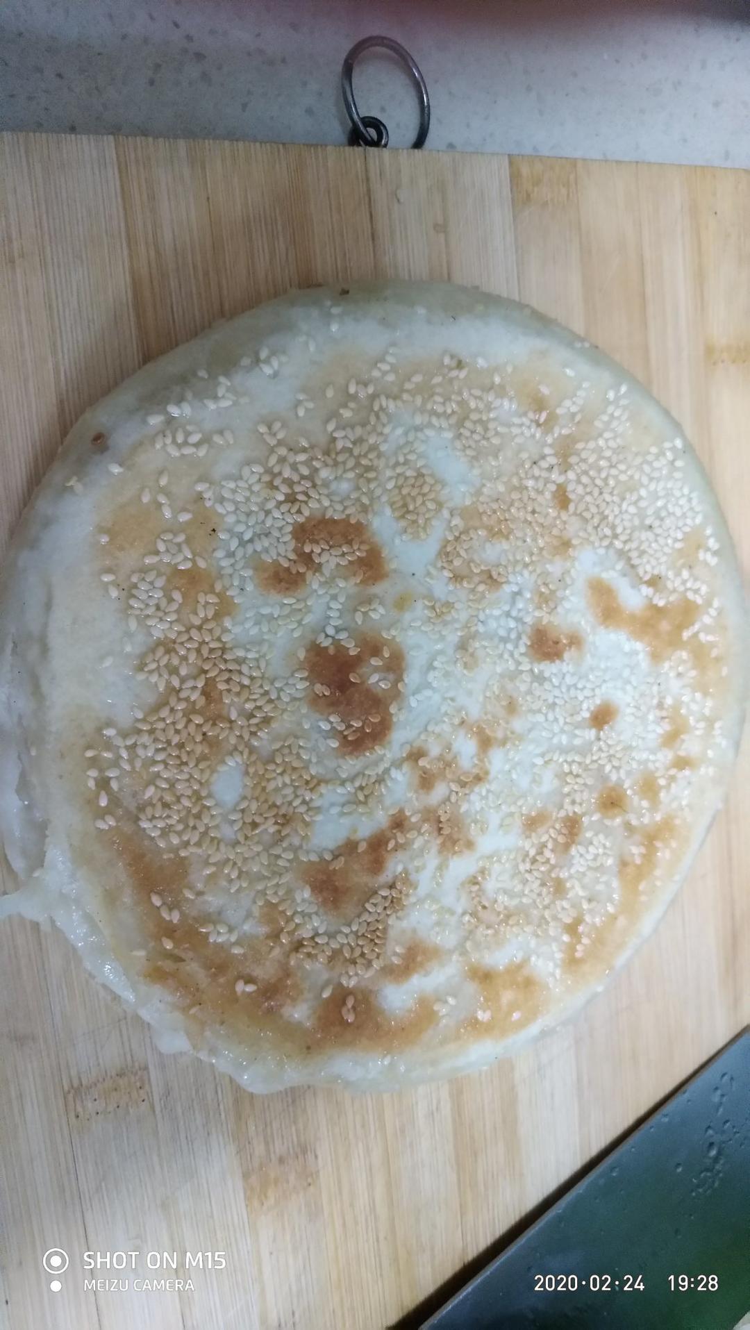 椒盐千层发面饼