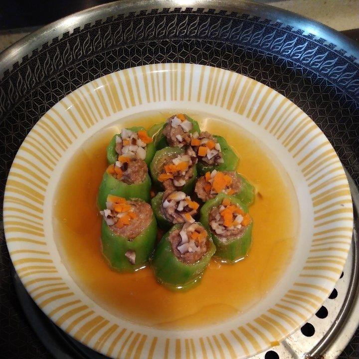 丝瓜酿肉丸