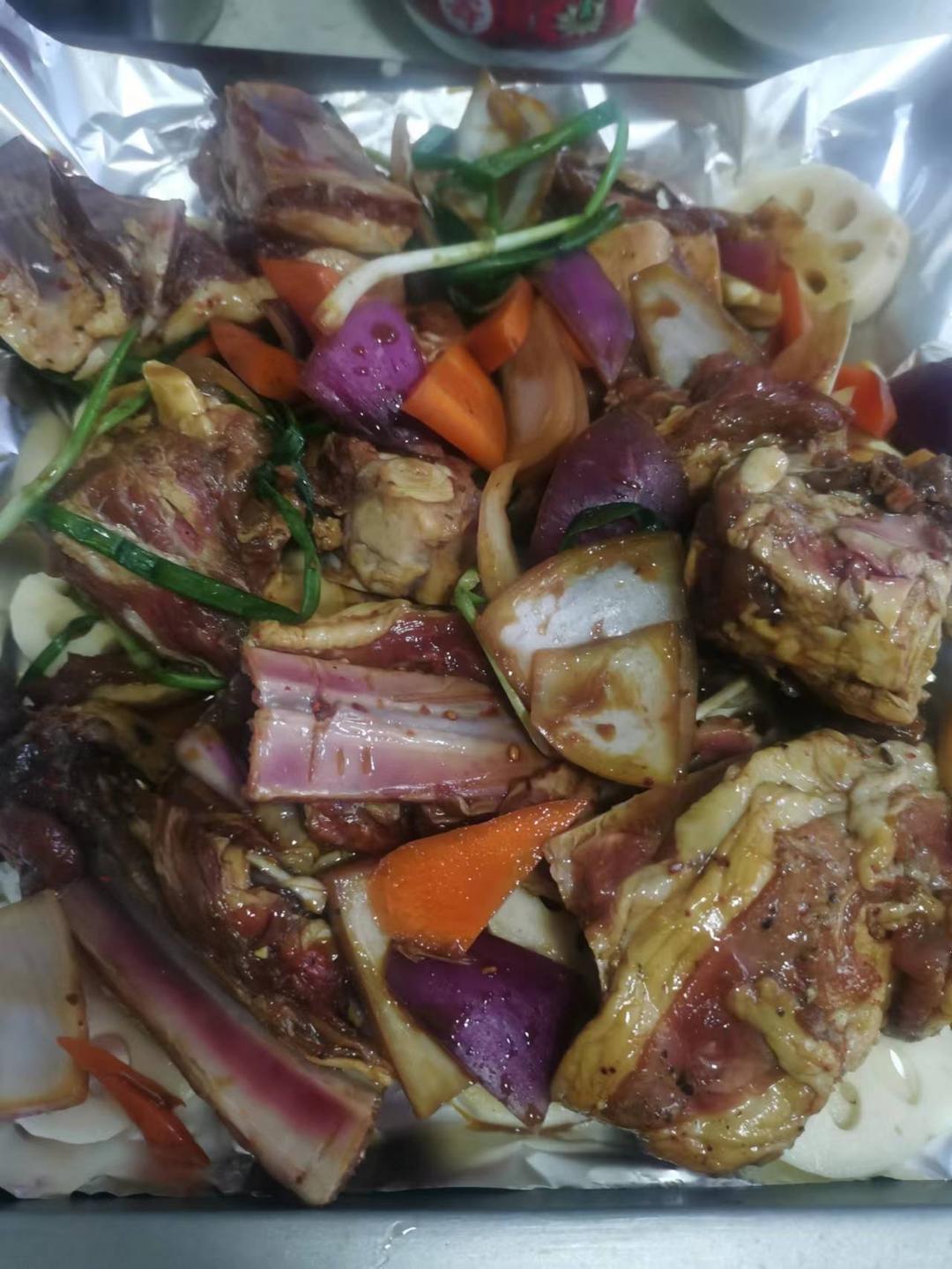 超好吃的烤羊排烤箱版